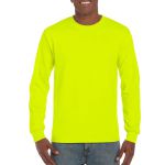 Gildan Ultra hosszúujjú póló, Safety Green (GI2400SFG)