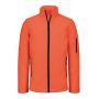 Kariban frfi softshell dzseki, Fluorescent Orange