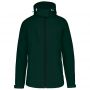 Kariban ni kapucnis softshell dzseki, Bottle Green