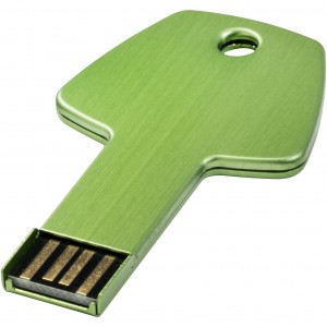 Kulcs pendrive, zöld (raktári) (pendrive)