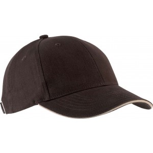 Kup Orlando 6 paneles sapka, Chocolate/Beige, U (sapka)