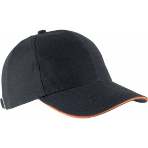 Kup Orlando 6 paneles sapka, Dark Grey/Orange, U (sapka)
