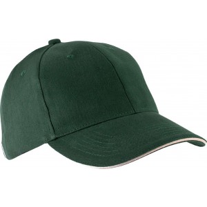 Kup Orlando 6 paneles sapka, Forest Green/Beige, U (sapka)