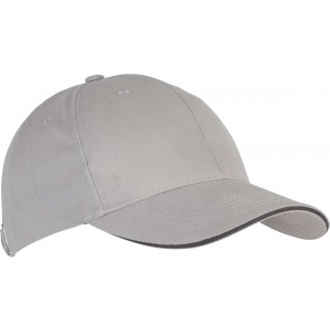 Kup Orlando 6 paneles sapka, Light Grey/Dark Grey, U (sapka)