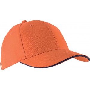 Kup Orlando 6 paneles sapka, Orange/Navy, U (sapka)