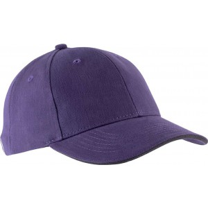 Kup Orlando 6 paneles sapka, Purple/Dark Grey, U (sapka)