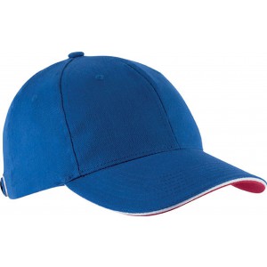 Kup Orlando 6 paneles sapka, Royal Blue/White/Red, U (sapka)
