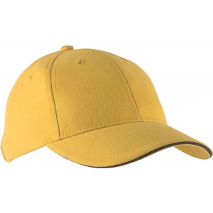 Kup Orlando 6 paneles sapka, Yellow/Slate Grey, U (sapka)