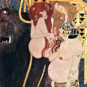 Lemeznaptr Gustav Klimt 2024, 30  30 cm (naptr)