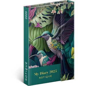 Mgnessel zrd agenda Hummingbird 2025, 11 x 16 cm (naptr)