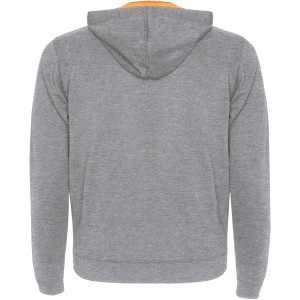 Roly Fuji uniszex cipzros pulver, Heather grey (pulver)