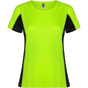 Roly Shanghai r�vid ujj� n�i sportp�l�, Fluor Green, Black