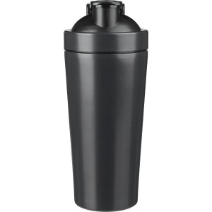 jraacl sportpalack s shaker, szimplafal, 750 ml, fekete (vizespalack)